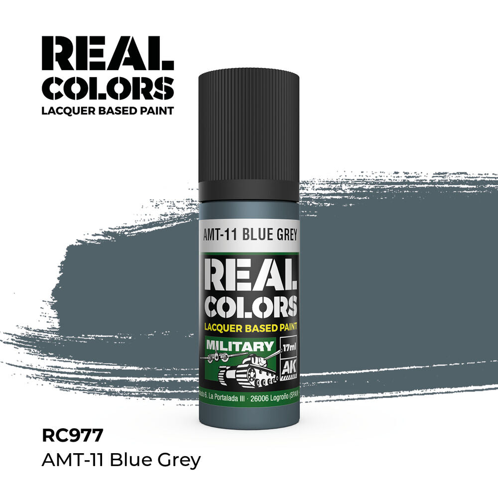 Real Colors: AMT-11 Blue Grey 17 ml.