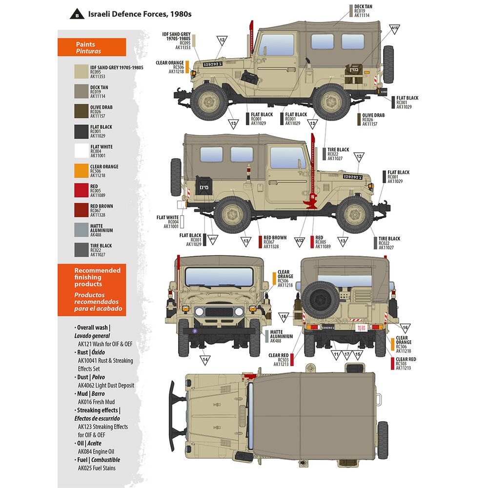 FJ43 SUV with Soft top IDF & LAF