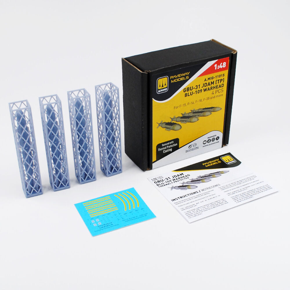 GBU-31 JDAM with Thermal Protection, BLU-109 Warhead (4 pcs)