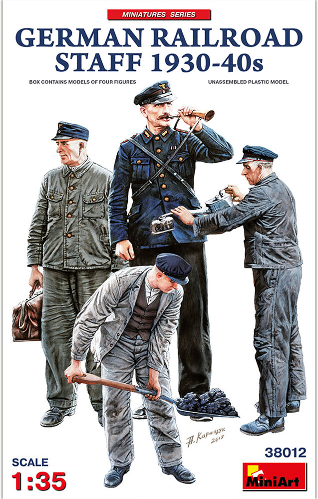German Railroad Staff 1930-40s