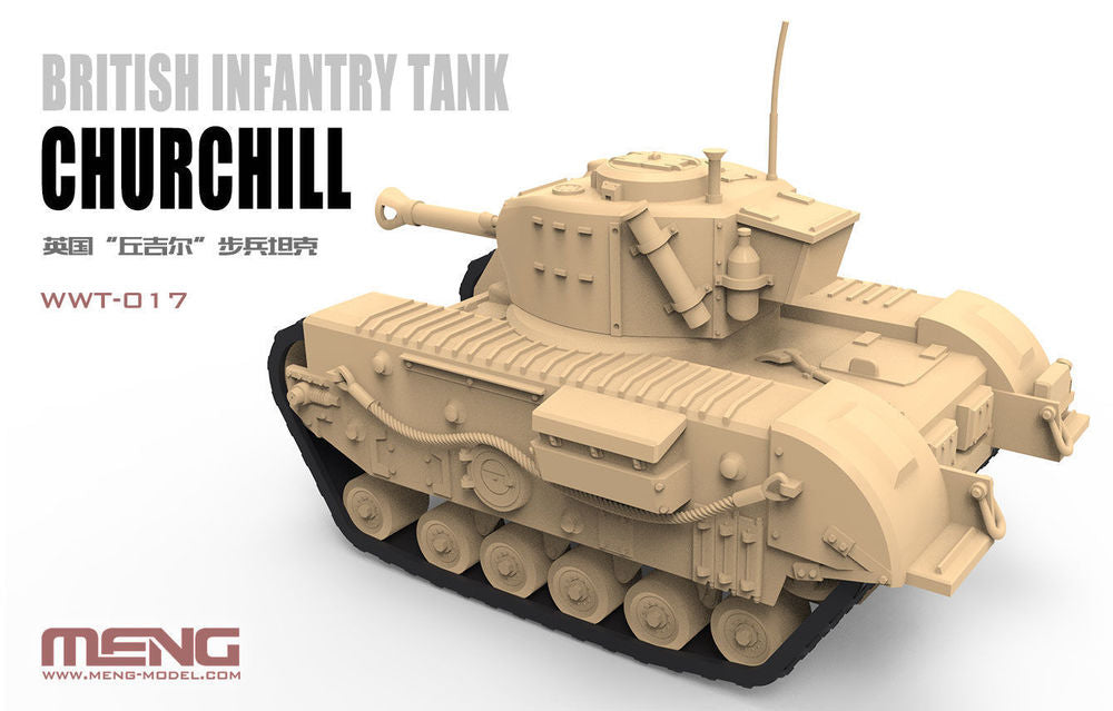 British Infantry Tank Churchill (CARTOON MODEL)