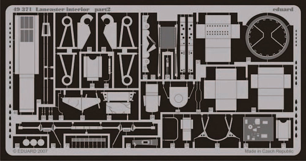 Lancaster interior für Tamiya Bausatz