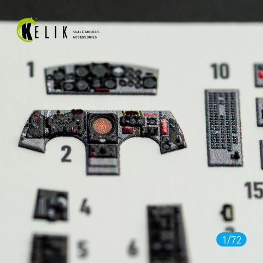 F-104J - interior 3D decals for Fine Molds kit