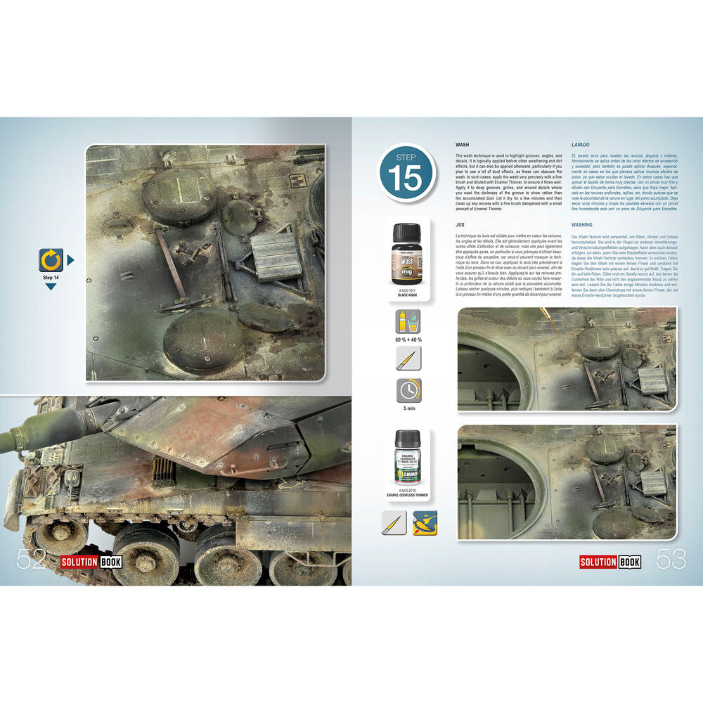 SOLUTION BOOK 26 - NATO & BUNDESWEHR Vehicles (English, Castellano, Francais, Deutsch)