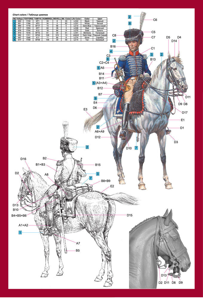 Trumpeter. 1st Westphalian Cuirassiers Regiment