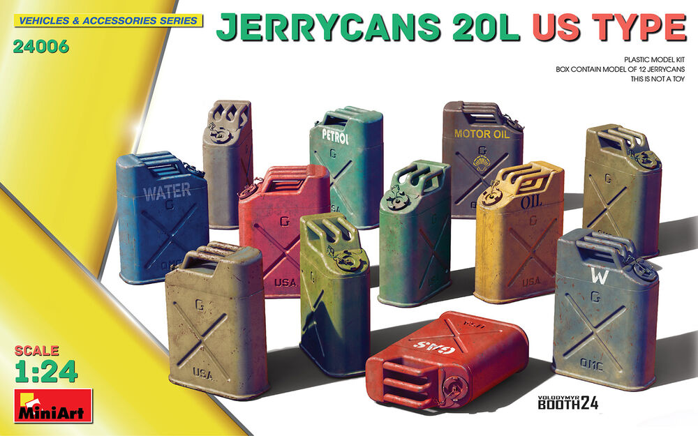 Jerrycans 20L US Type