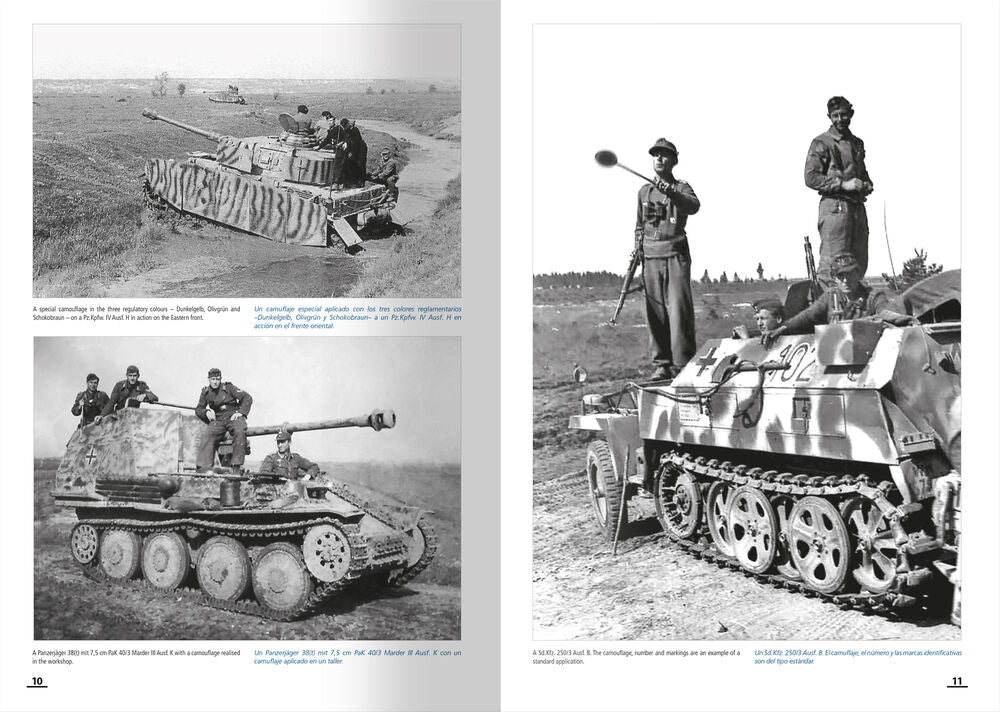 How to Paint Mid WWII German Tanks (FEB 1943 - SEP 1944) (English, Spanish)