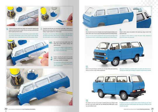 Scale Modeling for Beginners Vol. 2: Paint & Weathering - BILINGUAL BOOK