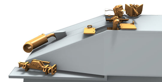 Hetzer Exterior Detail Set for Vespid Model