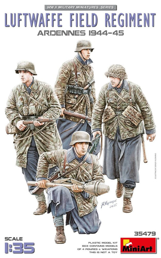 Luftwaffe Field Regiment. Ardennes 1944-45