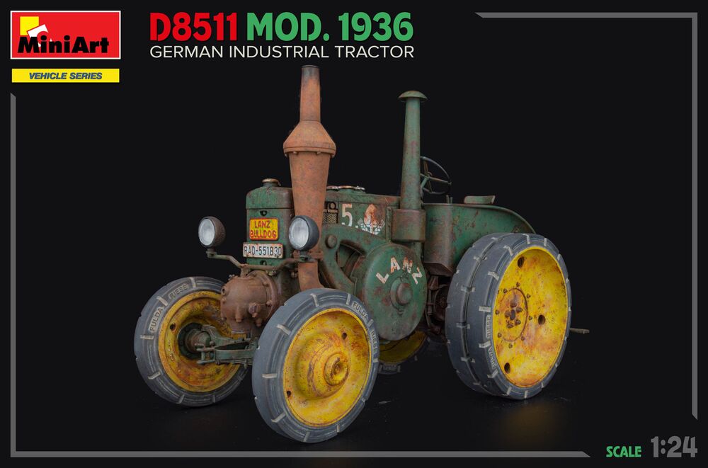 German Industrial Tractor D8511  Mod. 1936