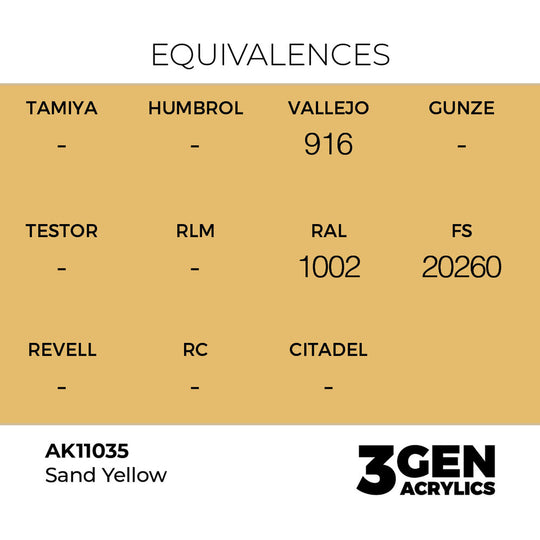 Sand Yellow 17ml