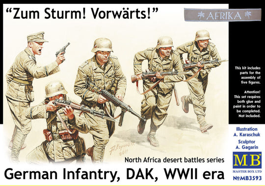 Germ. infan.,DAK. N. Africa desert batt.