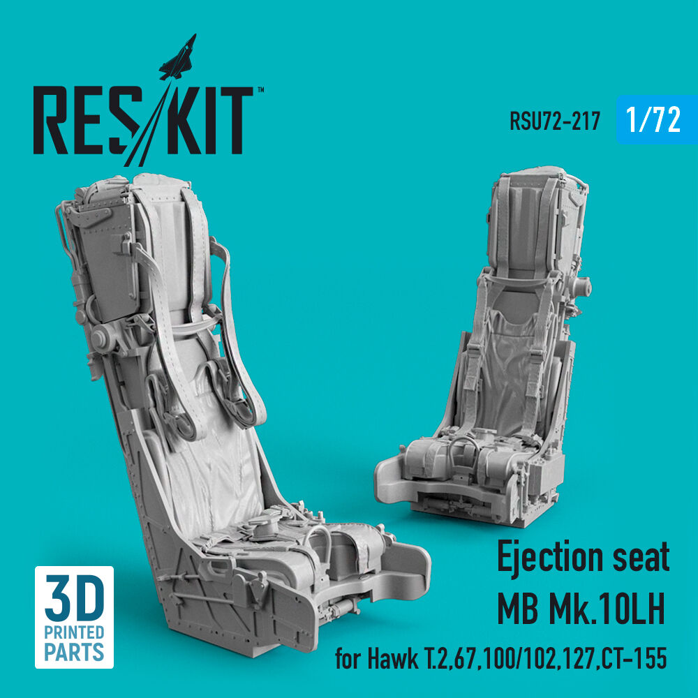 Ejection seat MB Mk.10LH for Hawk T.2,67,100/102,127,CT-155 (3D Printed)
