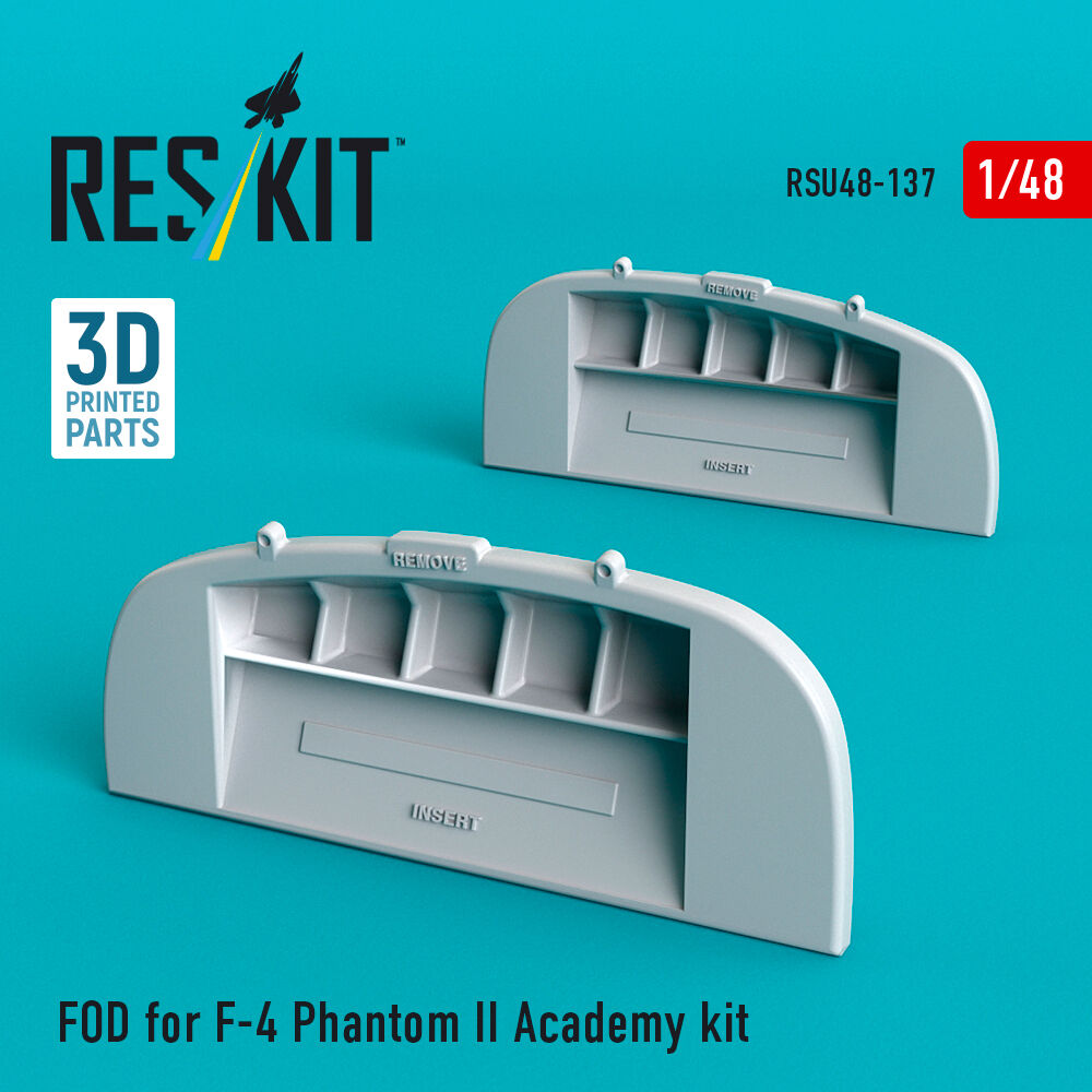 FOD for F-4 Phantom II Academy kit (3D Printed)