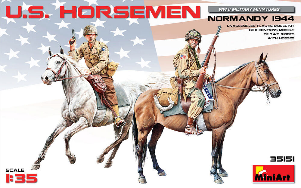 U.S. Horsemen. Normandy 1944