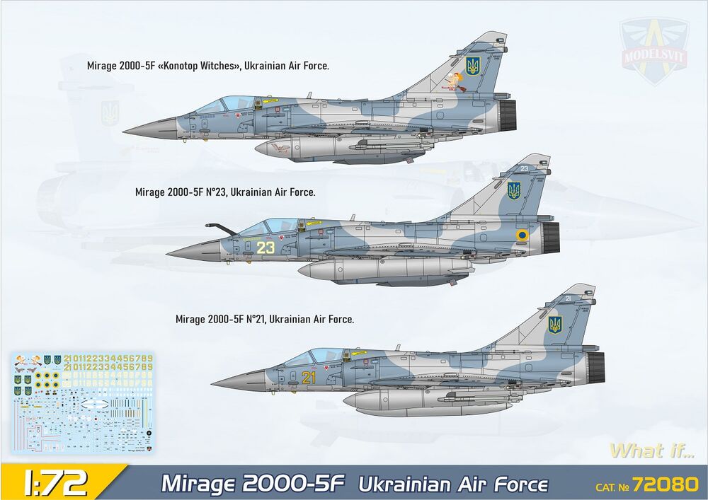 Mirage 2000-5F jet fighter (in ZSU service)