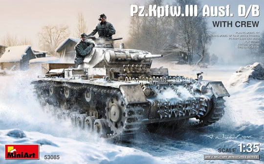 Pz.Kpfw.III Ausf. D/B with Crew