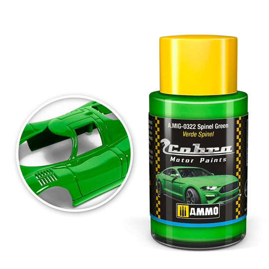 COBRA MOTOR Spinel Green