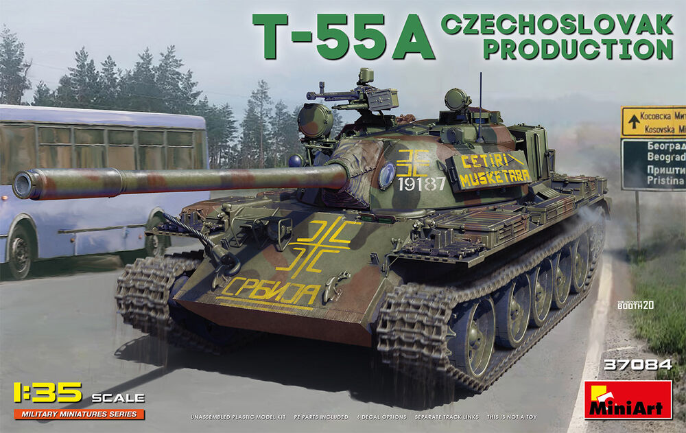 T-55A Czechoslovak Prod.