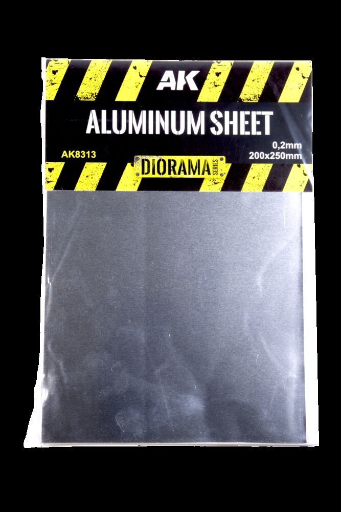 ALUMINIUM SHEET 200UM 200x250mm