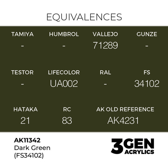 Dark Green (FS34102)