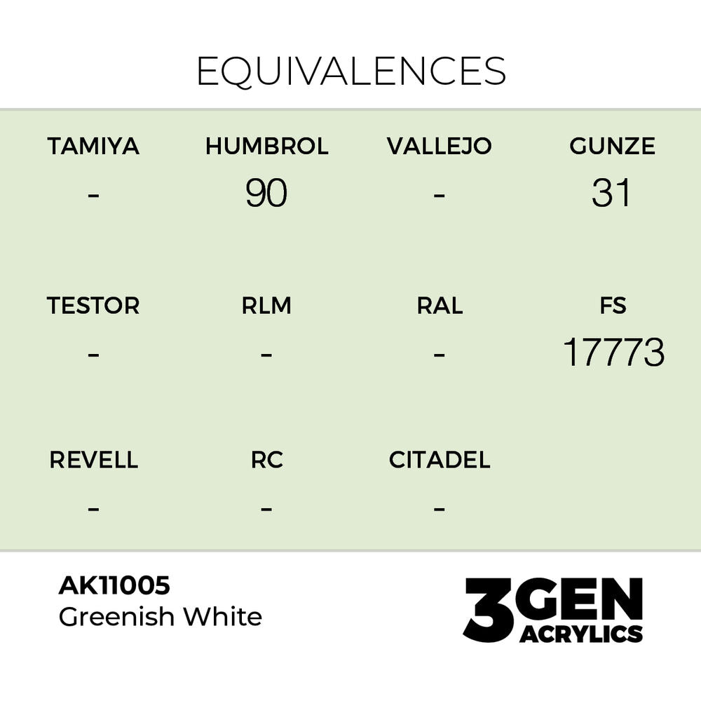 Greenish White 17ml