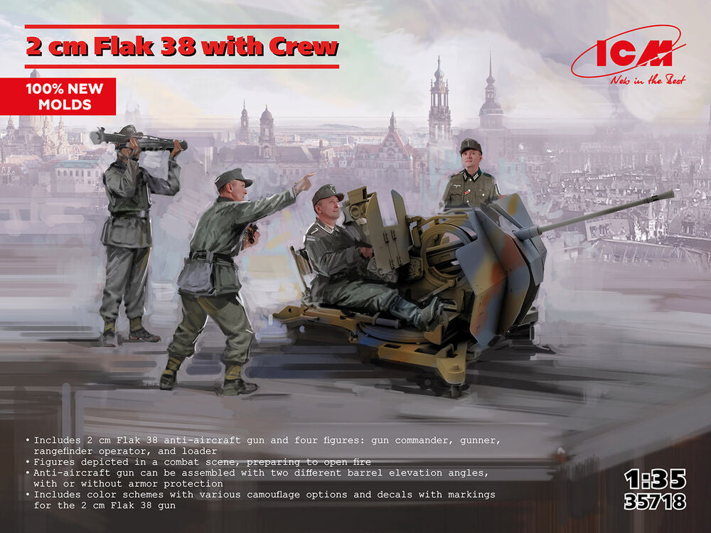 Flak 38 with Crew