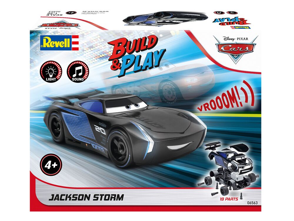 Jackson Storm Disney-Cars Auto mit Licht & Sound