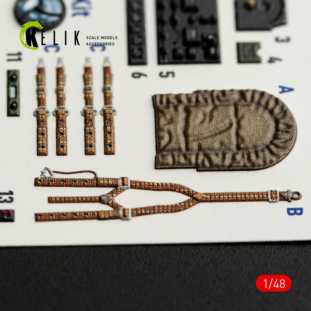 Westland Lysander Mk.III - interior 3D decals for Eduard kit