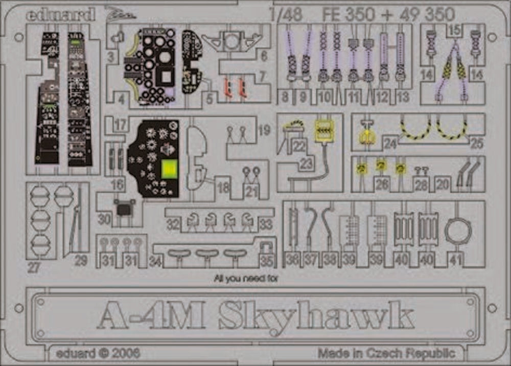 A-4M Skyhawk für Hasegawa Bausatz