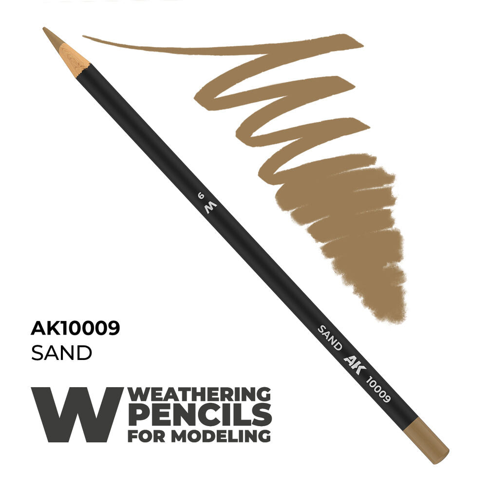 Watercolor Pencil Sand