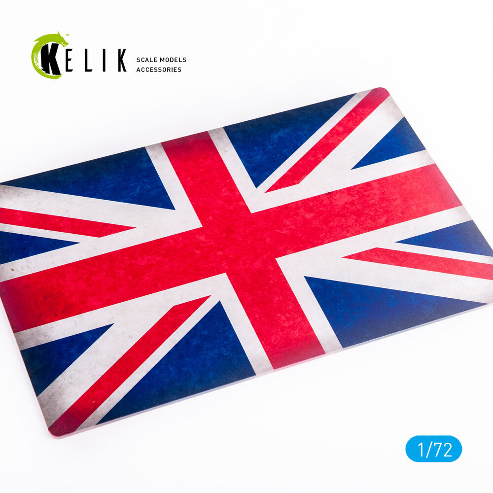 Great Britain Flag - Base - Acrylic 3 mm (280 x 180 mm) (170 g)