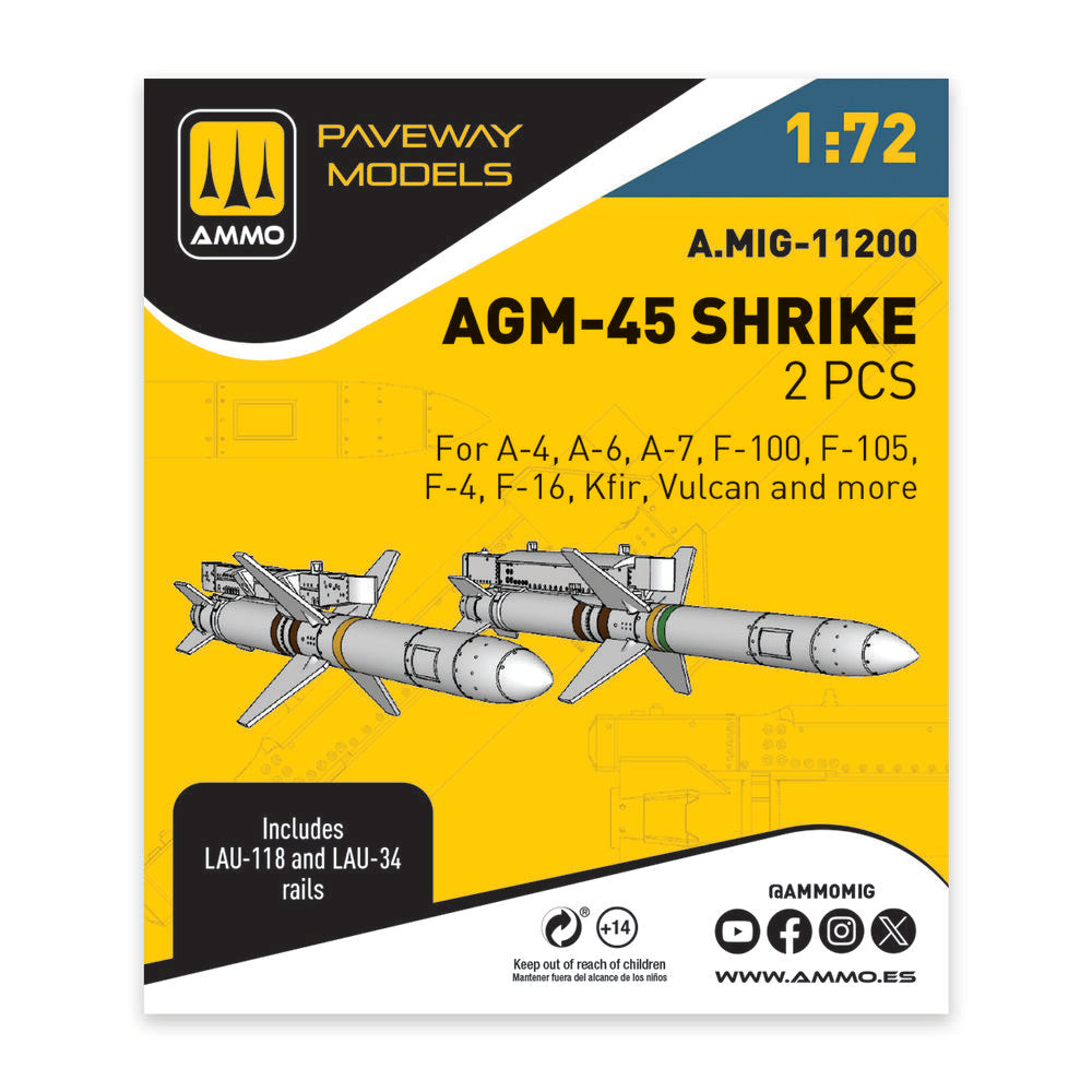 AGM-45 Shrike (2 pcs)
