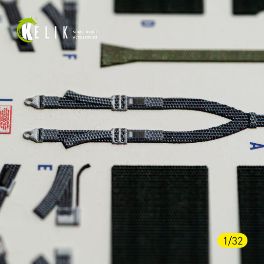 F-5F - interior 3D decals for Kitty Hawk/Zimi models kit