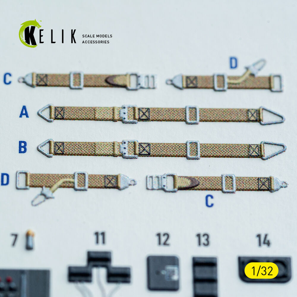 Ju-87G - interior 3D decals for Hasegawa kit
