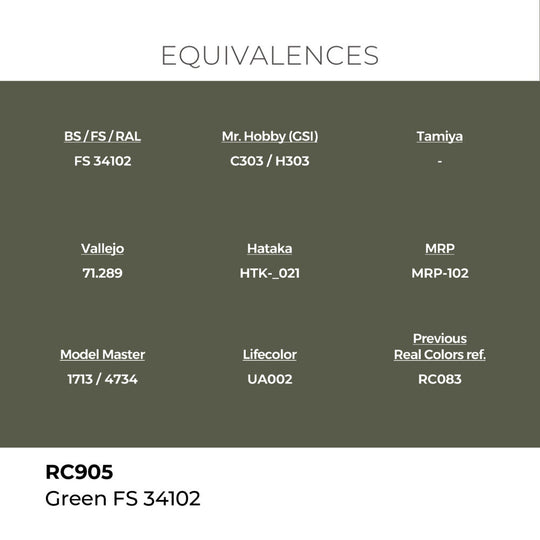 Real Colors: Green FS 34102 17 ml.