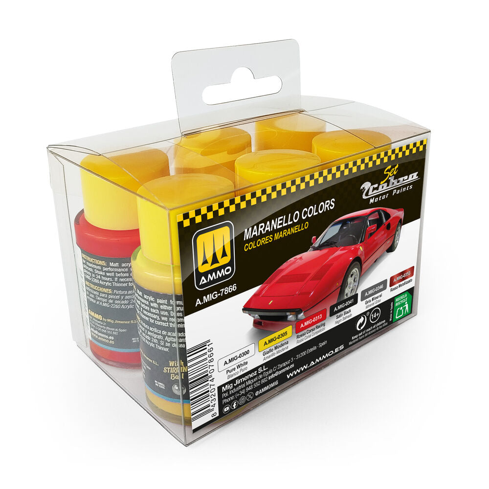 Cobra Motor Maranello Colors Set