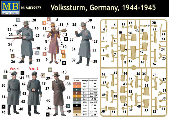 Volkssturm Germany, 1944-1945