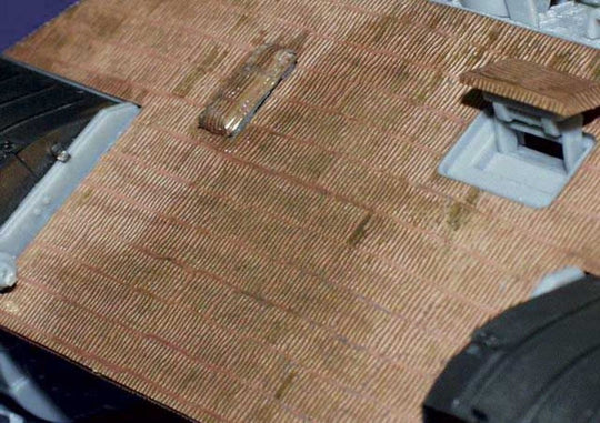 Zimmerit Panther Ausf.A Early für Dragon Bausatz