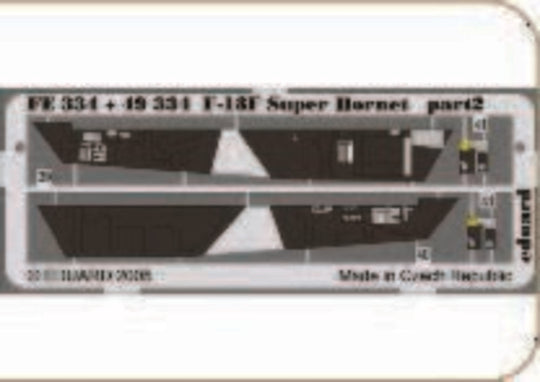 F-18F Super Hornet interior für Hasegawa Bausatz