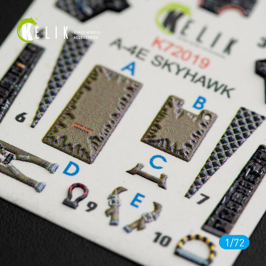 A-4E Skyhawk interior 3D decals for Fujimi/Hobby 2000 kit