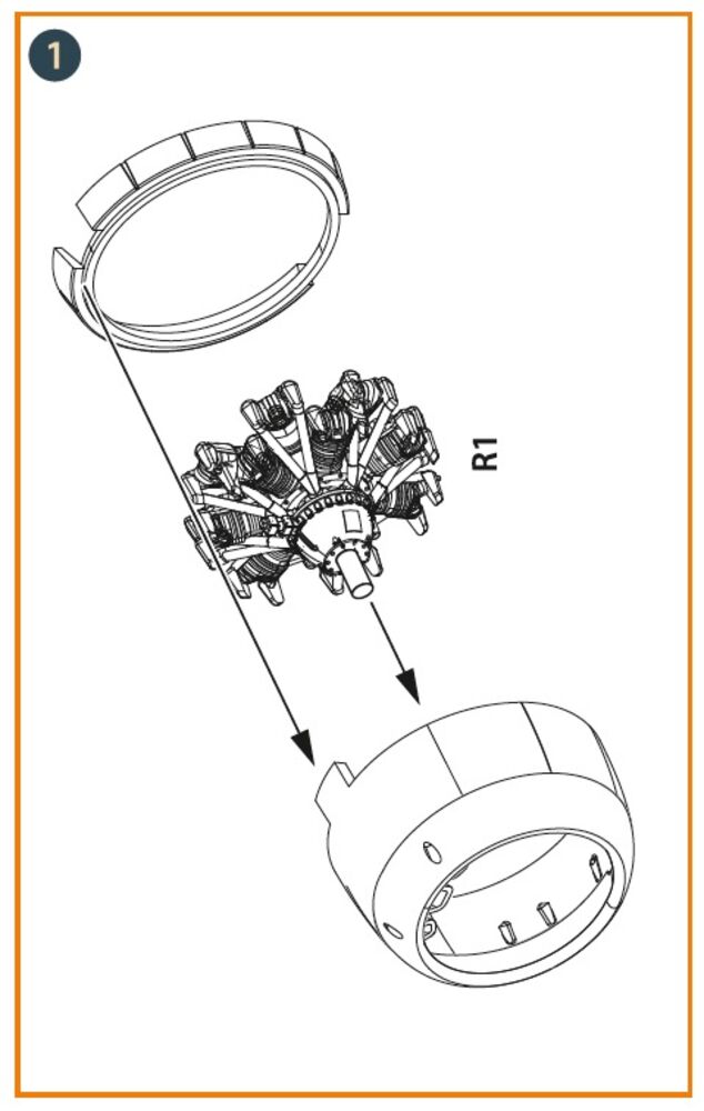 D3A2 VAL engine for Wingsy Kits