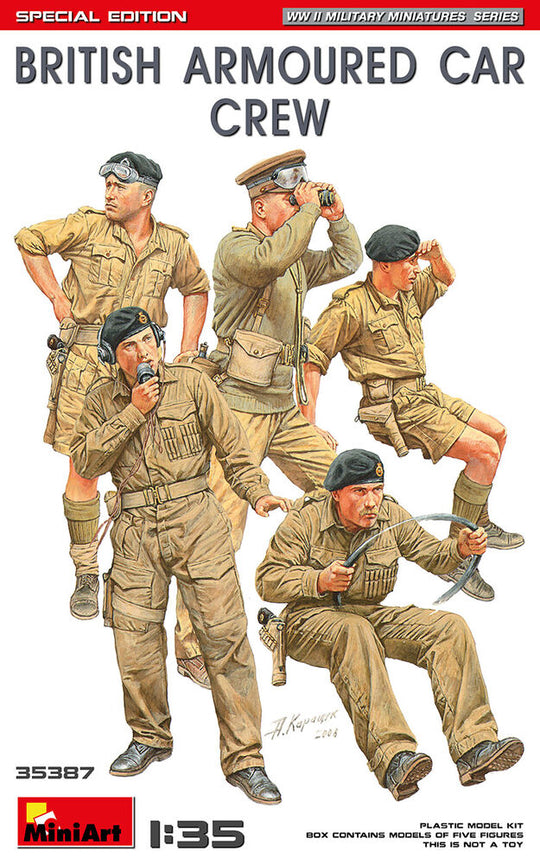 British Armoured Car Crew.Special Edition