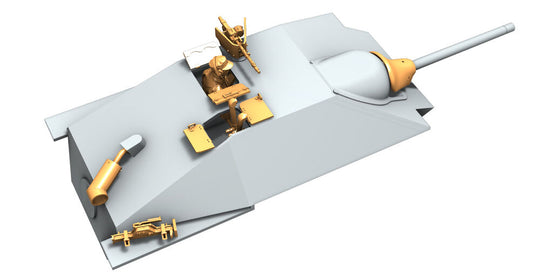 Hetzer Exterior Detail Set for Vespid Model