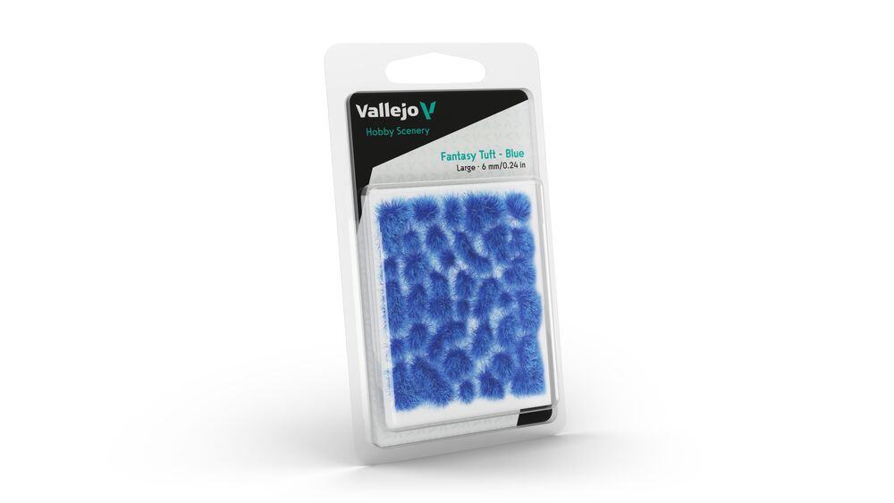 Vallejo Scenery: Fantasy Tuft  Blue (6 mm) L