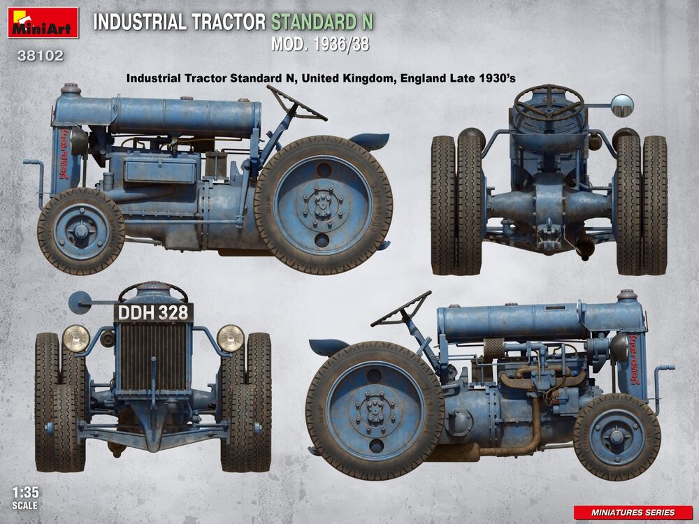 Industrial Tractor Standard N Mod. 1936/38