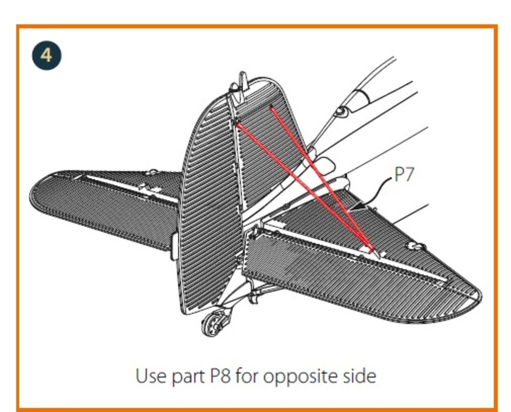 F4B-3/4 Strubs for CP kits