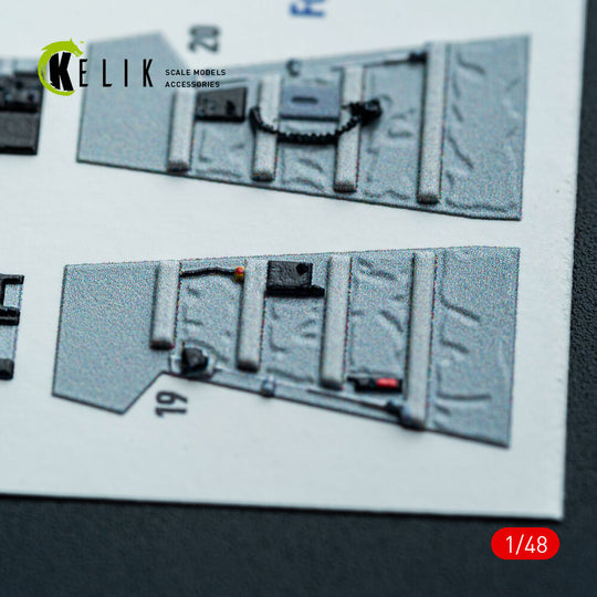 RF-4E - interior 3D decals for Hasegawa kit