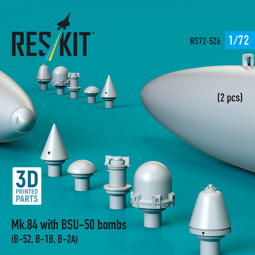 Mk.84 with BSU-50 bombs (2 pcs) (B-52, B-1B, B-2A) (3D Printed)